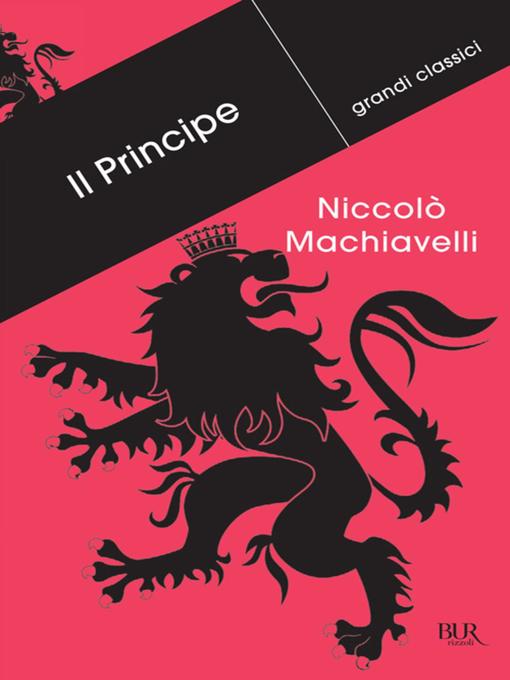 Title details for Il Principe by Niccolò Machiavelli - Available